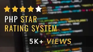 Php Star rating system by using for loop simple best tutorial | PHP Tutorial | Learn PHP