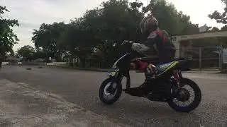 LATIHAN ROAD RACE MATIC 130.Tu#beat130cc #roadrace #roadraceindonesia #jokipemula #matic130Tu