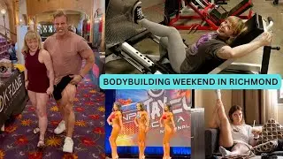RICHMOND VLOG | Bodybuilding show, meeting Jay Cutler, lifting at RVA iron