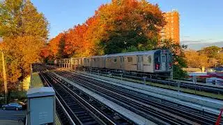 NYC Subway: R142 (2) Train to Dyre Avenue Stopping at Baychester Avenue