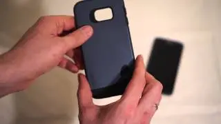 Обзор чехла для Samsung Galaxy S6 Edge  - Slicoo Protective Case