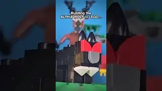 Я построил АЛЬФА-ВОЛКА из LEGO&hellip; 🐺 (99 ночей в лесу)