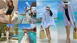 hot  Pictures of Sadaf Kanwal Enjoying Holidays in Maldives