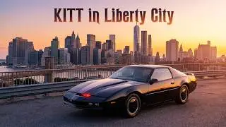 GTA 5 Liberty City Preservation Mod - Tour with KITT