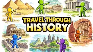 Travel Through History With Stick Figures | Famous Places