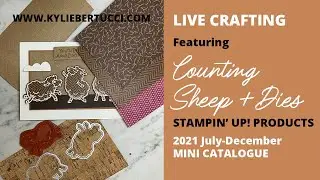 CUTE Sheep Card | Counting Sheep Stamp Set with Sheep Dies | Stampin' Up!