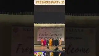 Freshers party girls ramp walk😯❤️ #dance #collegeperformance #geu #freshers