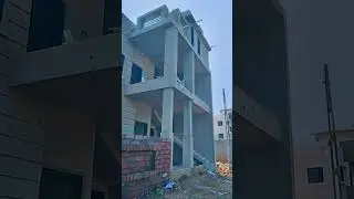 red hollowblacks compound wall #compound #design #hollowblocks #shortvideo