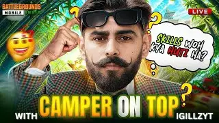 CONQUEROR RANK PUSH | ROAD TO TOP 100 | BGMI LIVE #bgmi #igillzyt #shortsfeed #pubg