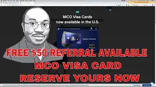 MCO Visa Card Now Shipping to the USA - Free Referral Available