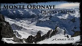 Monte Oronaye (Quota 3021m) - Canale Sud Invernale