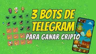 Gana TON con estos tres Bots de Telegram GRATIS