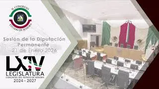 21 de Enero 2026 - Sesión de la Diputación Permanente