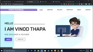 How to Create Website using HTML and CSS in Hindi 2019 🔥
