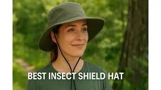 🧢 Best Insect Shield Hat | Flammi Mosquito Net Hat Safari Hat UPF 50+ Sun Protection Boonie Hats 🦟