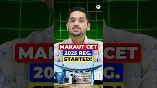 💥MAKAUT CET 2025 Registration Open🤩 MAKAUT CET Form Fill Up✅ #shorts #bca #bcacourse #makaut #viral