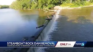 Steamboat Rock Dam to be removed in $3M project, making way for outdoor recreational spot