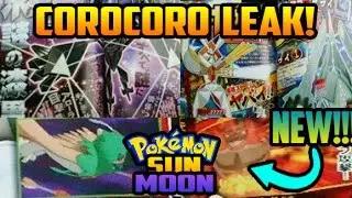 NEW Corocoro Leak! Starter Evolutions Z-Moves, Ultra Beasts, & Mystery Mon! Pokemon Sun and Moon