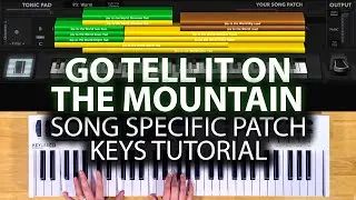 Go Tell It On The Mountain MainStage patch keyboard tutorial - For King & Country