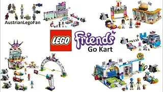 All Lego Friends Racing Sets Compilation/Collection Speed Build