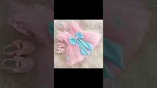 kids beautiful frock design || baby girl dress #girldress #newdesign #youtubeshorts #trendingdress