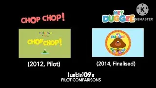 Hey Duggee: A side-by-side comparison of the found 2012 pilot trailer and the finalised 2014 trailer