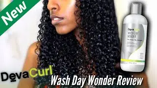 *NEW* Deva Curl WASH DAY WONDER...IS IT WORTH IT!?! | Wash Day Routine | Natural Curly Hair