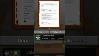 Jobs in Minecraft