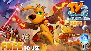 TY the Tasmanian Tiger 2: Bush Rescue Gameplay - Part 1 | Platinum Trophy Run | All Trophies