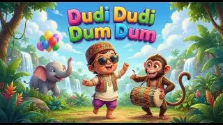 Dudi Dudi Dam Dam Dance 💃 | Dodi Dodi Dum Dum Song | Duby Duby Dam Dam | Kids & Babies Rhymes