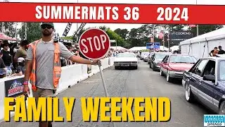 Summernats 36 with the Family | Scrutineering , City Cruise, Grand Champion & MORE | 2024