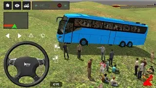 Indonesia Coach bus driving | Euro bus simulator 2026 Android gameplay #game 1 Part 21