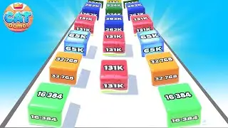 Ball Run Infinity, Jelly Run APK 2048, Yoga Bounce Run Satisfying 2048 Mobile Games Walkthrough #3