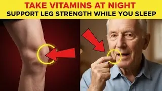 3 Bedtime Vitamins for Stronger Legs After 60 🌙💊