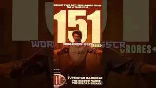 Coolie day 1 collection🔥🔥#viral #shorts #coolie #rajinikanth #lokeshkanagaraj