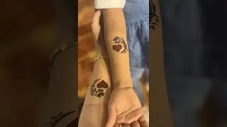 Two hearts, one bond &hearts;️ #tattoo #newyear #2026 #shorts #views #happy #heart #viral #trending #bgm
