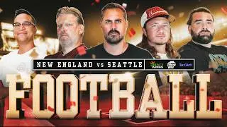 Big Cat and Co Sweat Out New England Vs Seattle in the Big Game | Barstool Gambling Cave