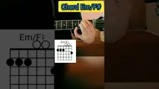 Guitar Tutorial - Lesson - Chord Em/F# #shorts #guitar #tutorial #lesson #chord em/f#