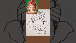 Easy Ganesha drawing