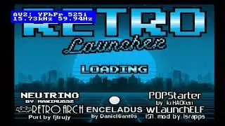 PS2BBL + OSDXMB + RetroLauncher PS2
