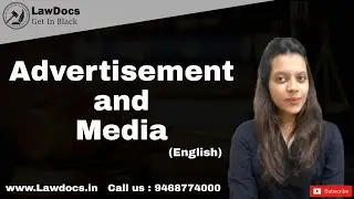 Advertisements and Media-English | LawDocs | Online Legal Services | Get In Black