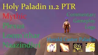 Holy Paladin Mythic Manaforge Omega PTR 11.2 - Herald Caster Build