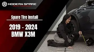 How do I install a spare tire on a 2019-2024 BMW X3M | Presented by Modern Spare