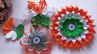 REPUBLIC DAY AND INDEPENDENCE DAY DECORATION CRAFTS 🇮🇳 | PAPERCRAFTS | SCHOOL DECORATION CRAFTS |