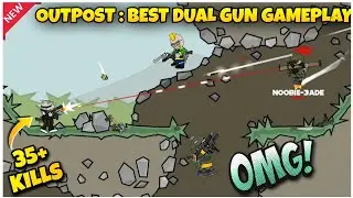 DAY-188 | Mini Militia outpost Best Dual Gun Gameplay🔥#minimilitia #minimilitiamodapk #viralvideo
