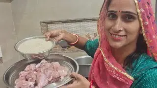 Aaj Banai chicken biryani recipe@Pinky-k-vlogs