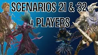 Frosthaven | 4 Player Gameplay | Scenarios 21 and 32 | Stream