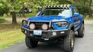 How to operate KC lights and spot lights on 2018 Tacoma