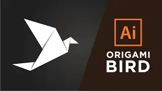 How to Make a Origami Bird in Adobe illustrator CC 2015/2017