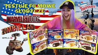 TESTUJĘ FILMOWE 🎬 SŁODYCZE 🍰| TWINKIES | Pattje